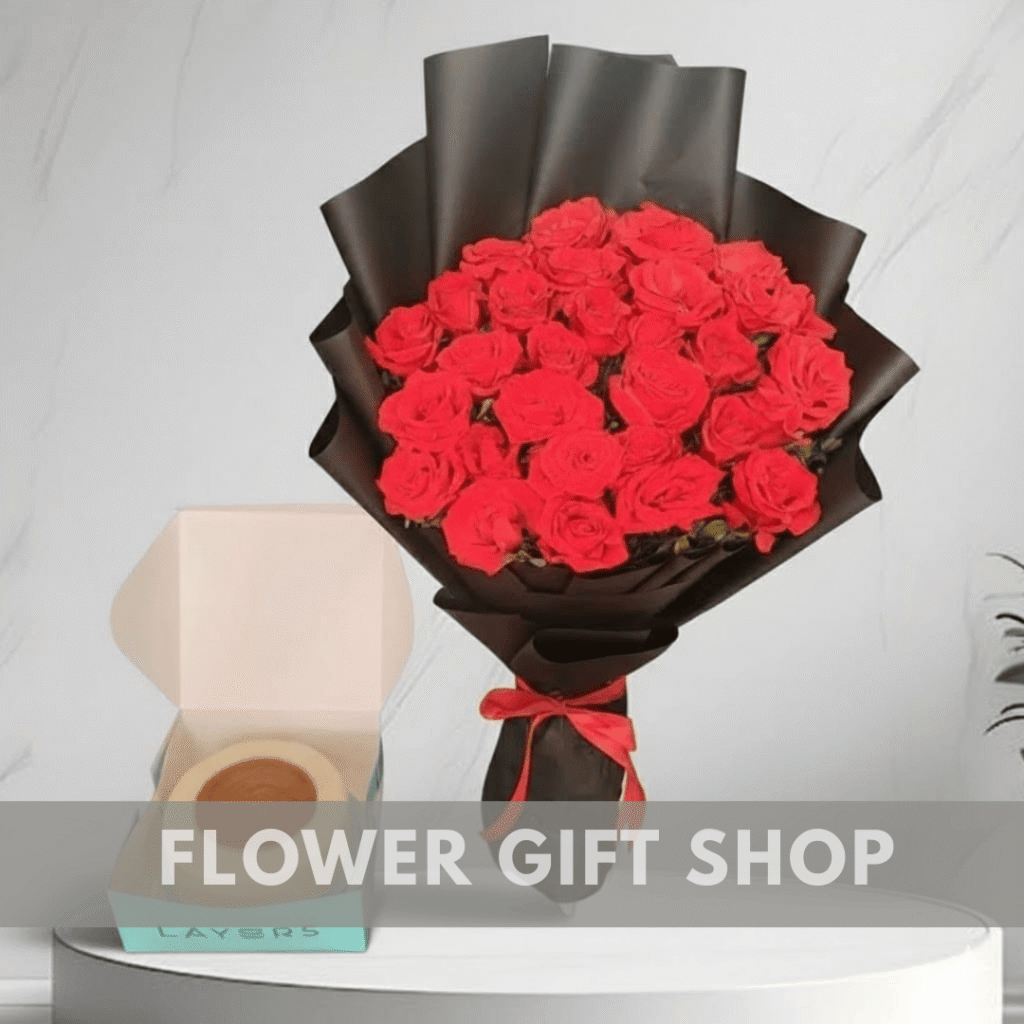 Golden Heart Roses Bouquet