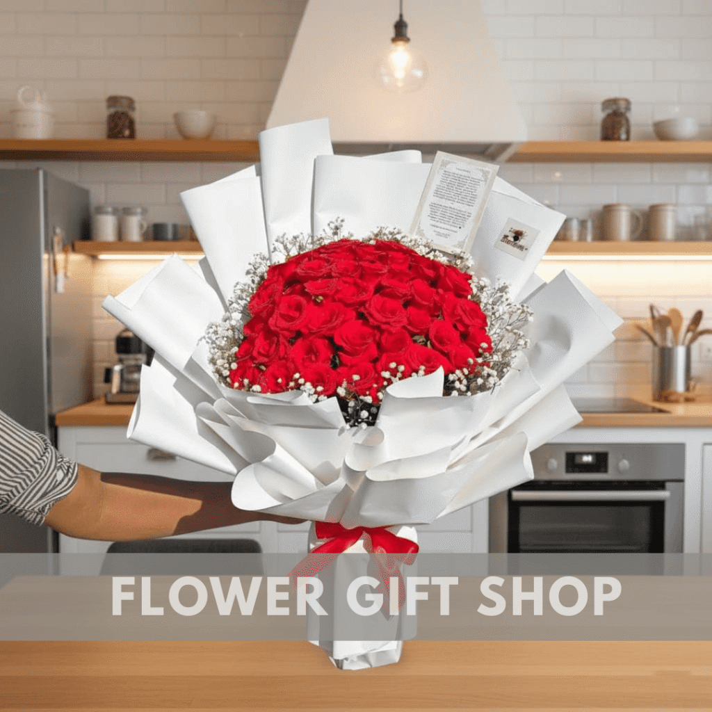 Velvet Red Roses Bouquet