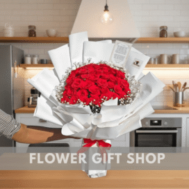 Velvet Red Roses Bouquet